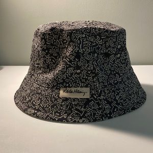 Brand new without tags reversible Keith haring bucket hat